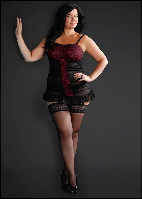 Strømper for strømpeholder 20 DEN, bonprix