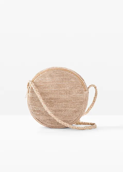 Skulderveske i str&aring;-optikk, bonprix