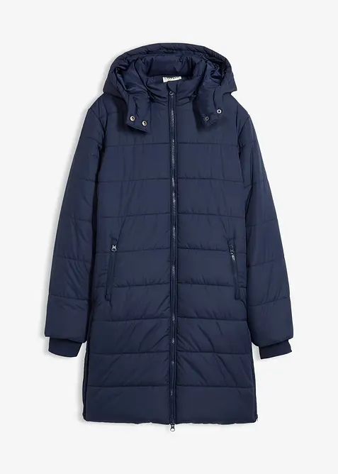 Vattert kåpe med avtagbar hette, bonprix