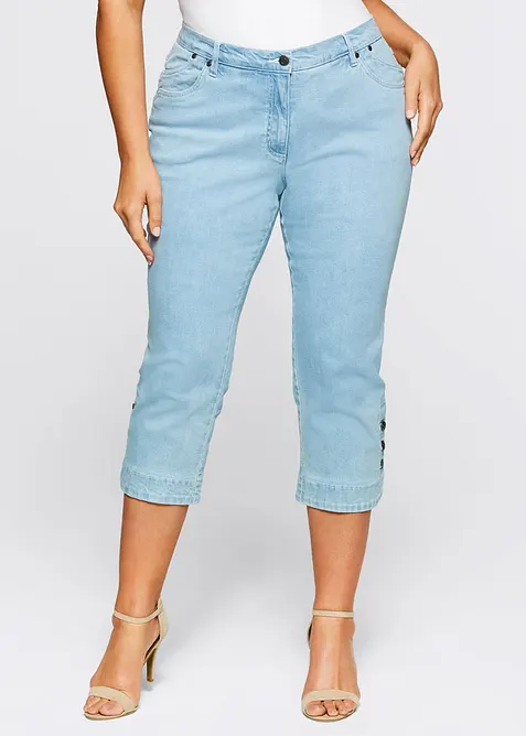 Capri-jeans Mid Waist, bonprix