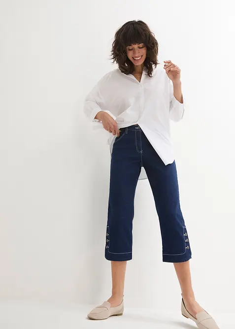 Capri-jeans Mid Waist, bonprix