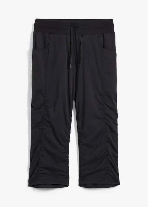 Trekking-bukse med funksjoner, capri-lengde, bonprix