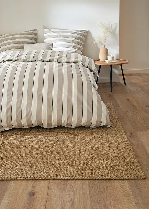 Sengesett i percale med stripem&oslash;nster, bonprix