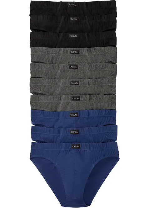 Truse med myk bomull (10-pack), bonprix