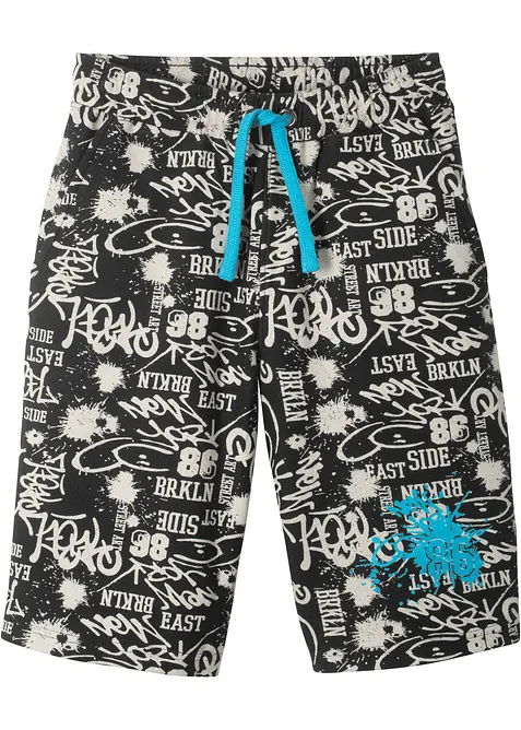 Sweat bermudashorts i 100% økologisk bomull, bonprix