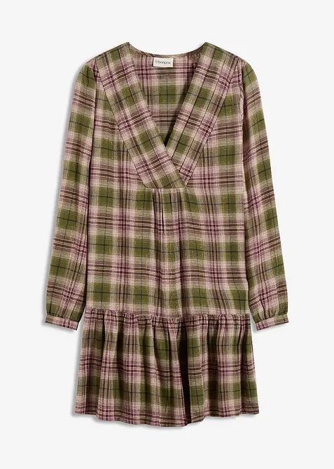 Minikjole i bomullsmiks, bonprix