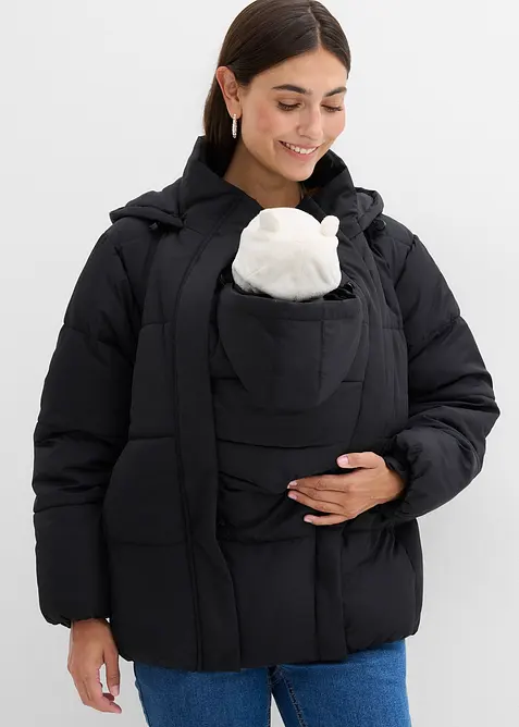 3-i-1-mamma-boblejakke med bæreinnsats, vannavvisende, bonprix