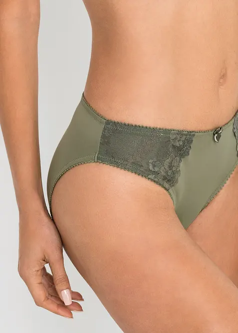 Truse med delikate blonder (2-pack), bonprix