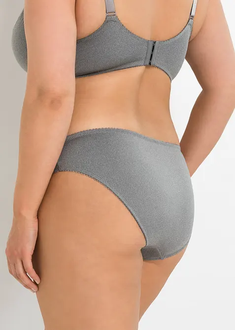 Truse med delikate blonder (2-pack), bonprix