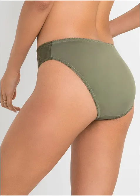 Truse med delikate blonder (2-pack), bonprix