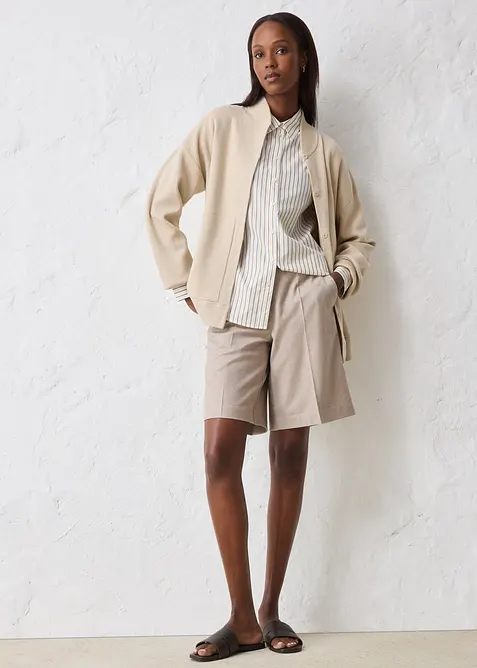 Bukseskjørt med ull, bonprix