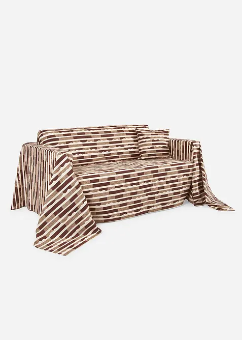 Sengeteppe med striper, bonprix