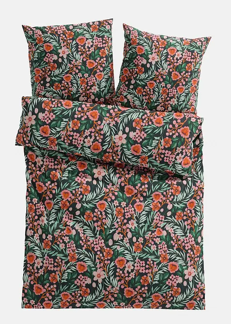 Sengesett med blomstermønster, bonprix