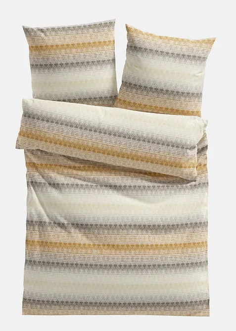 Sengesett med stripemønster, bonprix