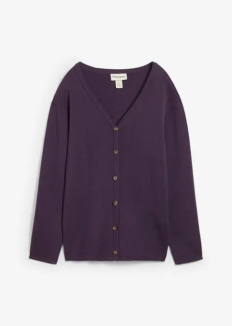 Finstrikket jakke, bonprix