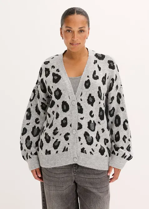 M&oslash;nstret cardigan, bonprix