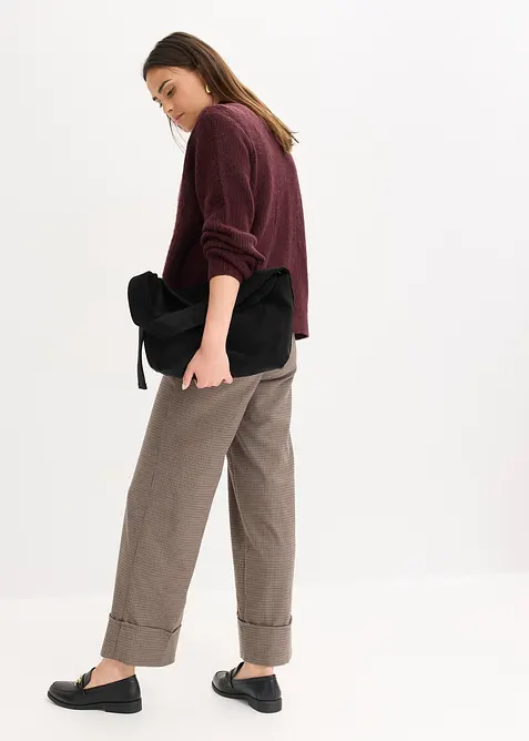 Cardigan med flettem&oslash;nster, bonprix