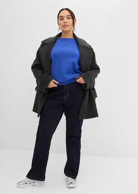 Finstrikket genser, bonprix