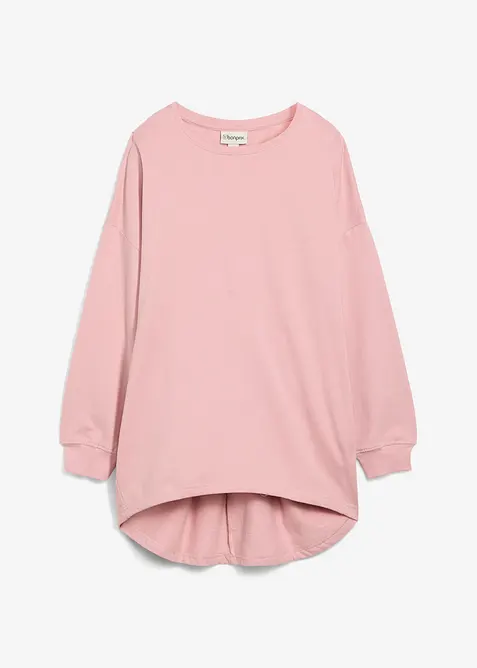 Oversized sweatshirt i 100% bomull, bonprix