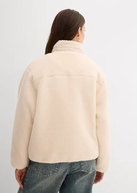 Teddy-fleecejakke, bonprix