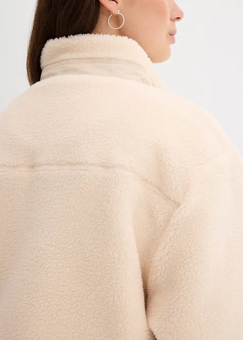 Teddy-fleecejakke, bonprix