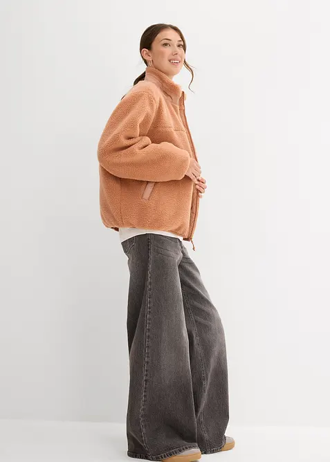 Teddy-fleecejakke, bonprix