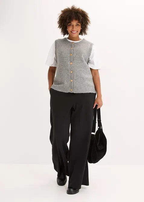 Strikket vest, bonprix