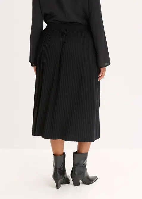 Jerseyskj&oslash;rt i lett viskosemiks, bonprix