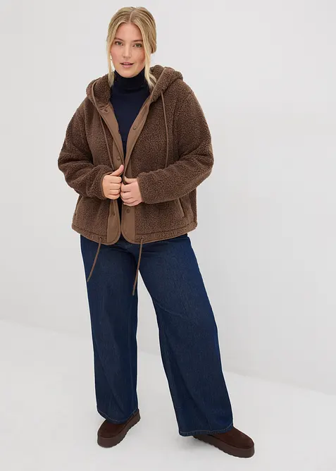 Jakke i pilefleece, bonprix