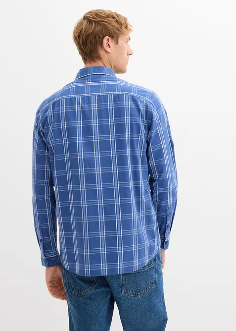 Langermet skjorte i 100% bomull, bonprix