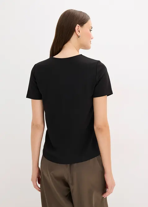 Topp med strass-applikasjon, bonprix