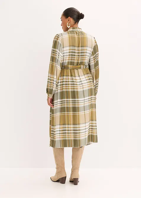 Midikjole med sløyfe, bonprix