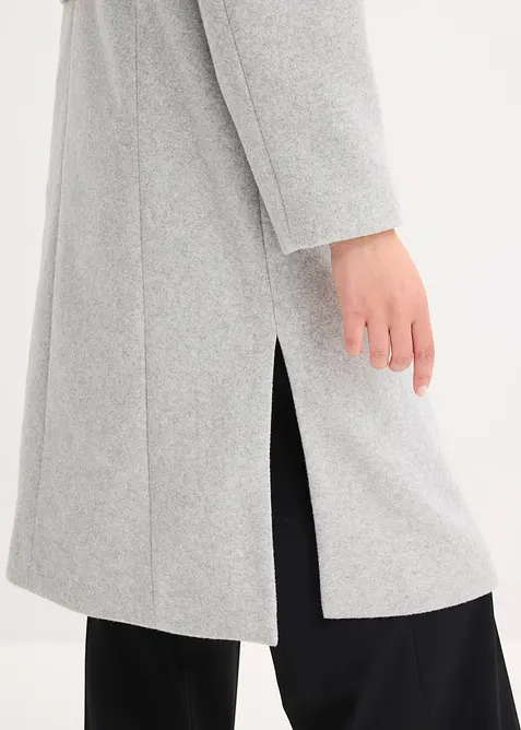 Lodden kåpe med avtagbare ermer, bonprix