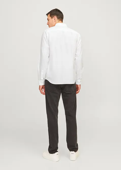 JJ REBEL-skjorte med lange ermer, Regular Fit, J&J Rebel