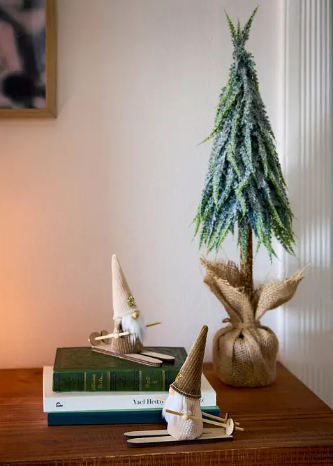 Nisser på ski (2-pack), bonprix