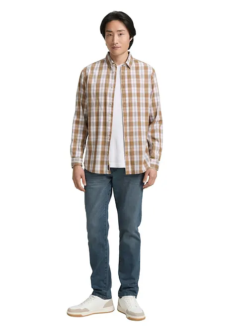 Jeans  med stretch fra Tom Tailor, Slim Fit, Tom Tailor