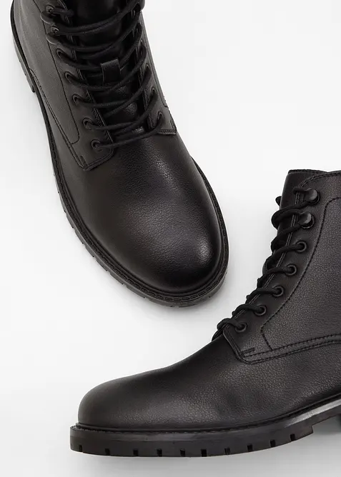 Snøreboots med profilert såle, bonprix