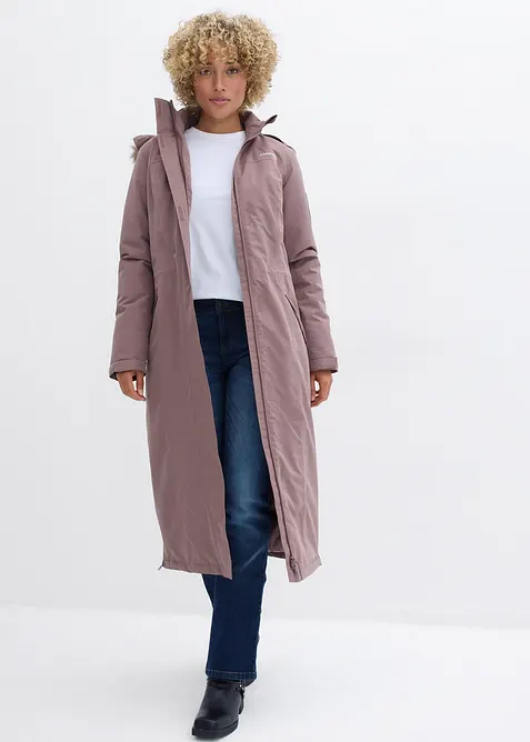 Outdoor-k&aring;pe med fuskepels, vanntett, bonprix