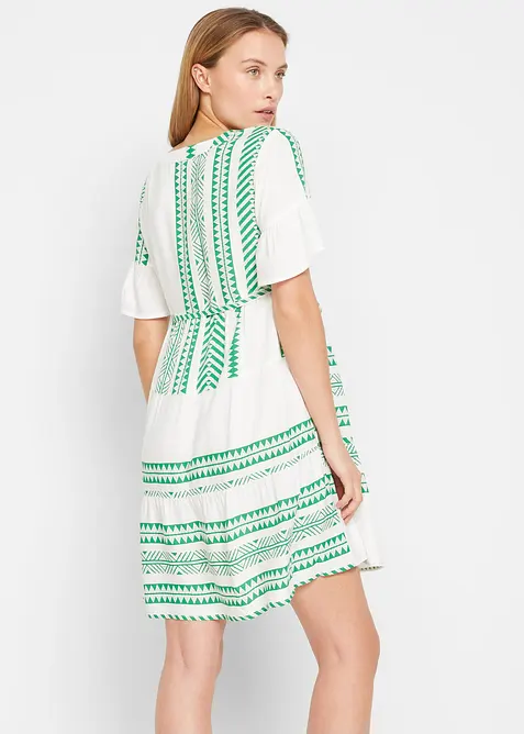 2-i-1-mammakjole i skjortekjole-modell og lett viskose, bonprix