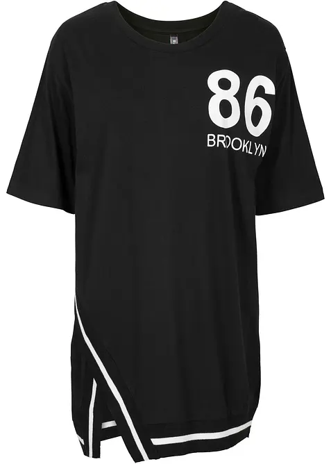 Oversized topp i myk viskosemiks, bonprix