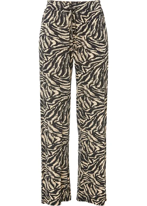 Jerseybukse i lett viskose, bonprix