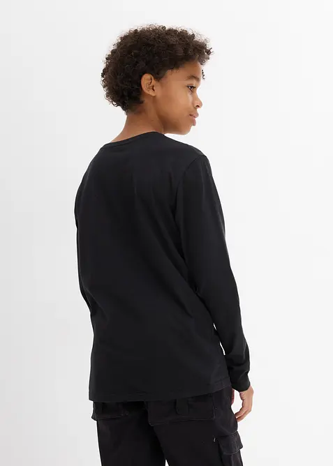 Langermet topp av 100% økologisk bomull, bonprix