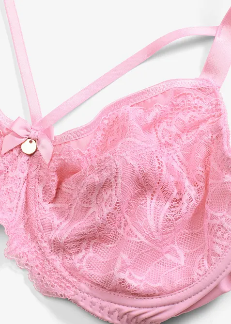 Minimizer-BH med nydelige blonder, bonprix