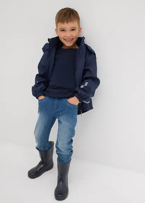 Sweatshirt i myk bomullsmiks (2-pack), bonprix