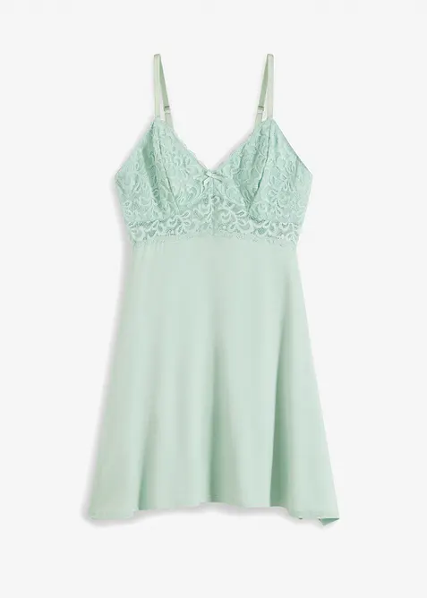 Neglisj&eacute; av myk viskosemiks, bonprix