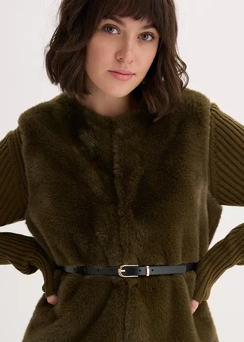 Fuskepelsvest, bonprix