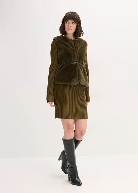 Fuskepelsvest, bonprix