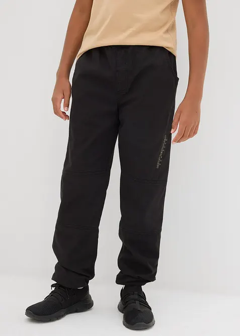 Varm, Loose Fit-pull on-bukse med jerseyf&ocirc;r, bonprix