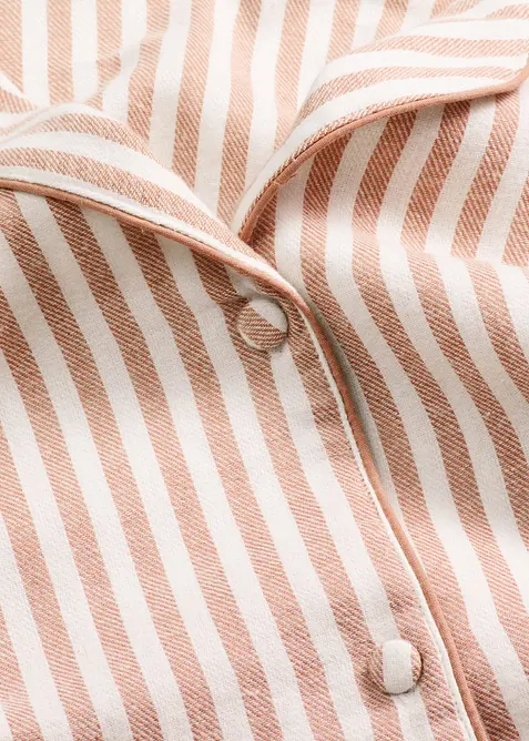 Flanell-pyjamas med gavepose, bonprix