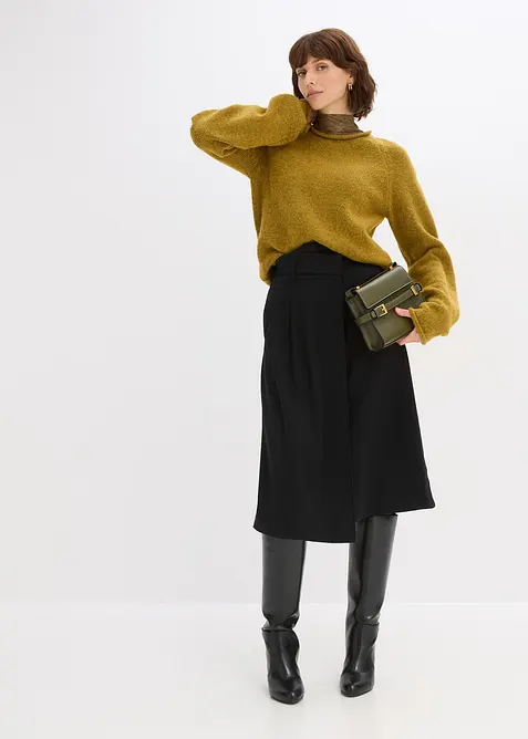 Genser med rund hals, bonprix